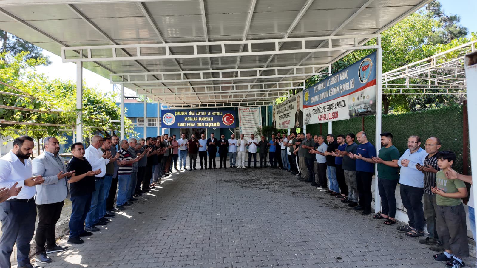 Başkanımız Hasan Avcı ve Yönetim Kurulumuz, Ahilik Geleneği Dua Programına Katıldı