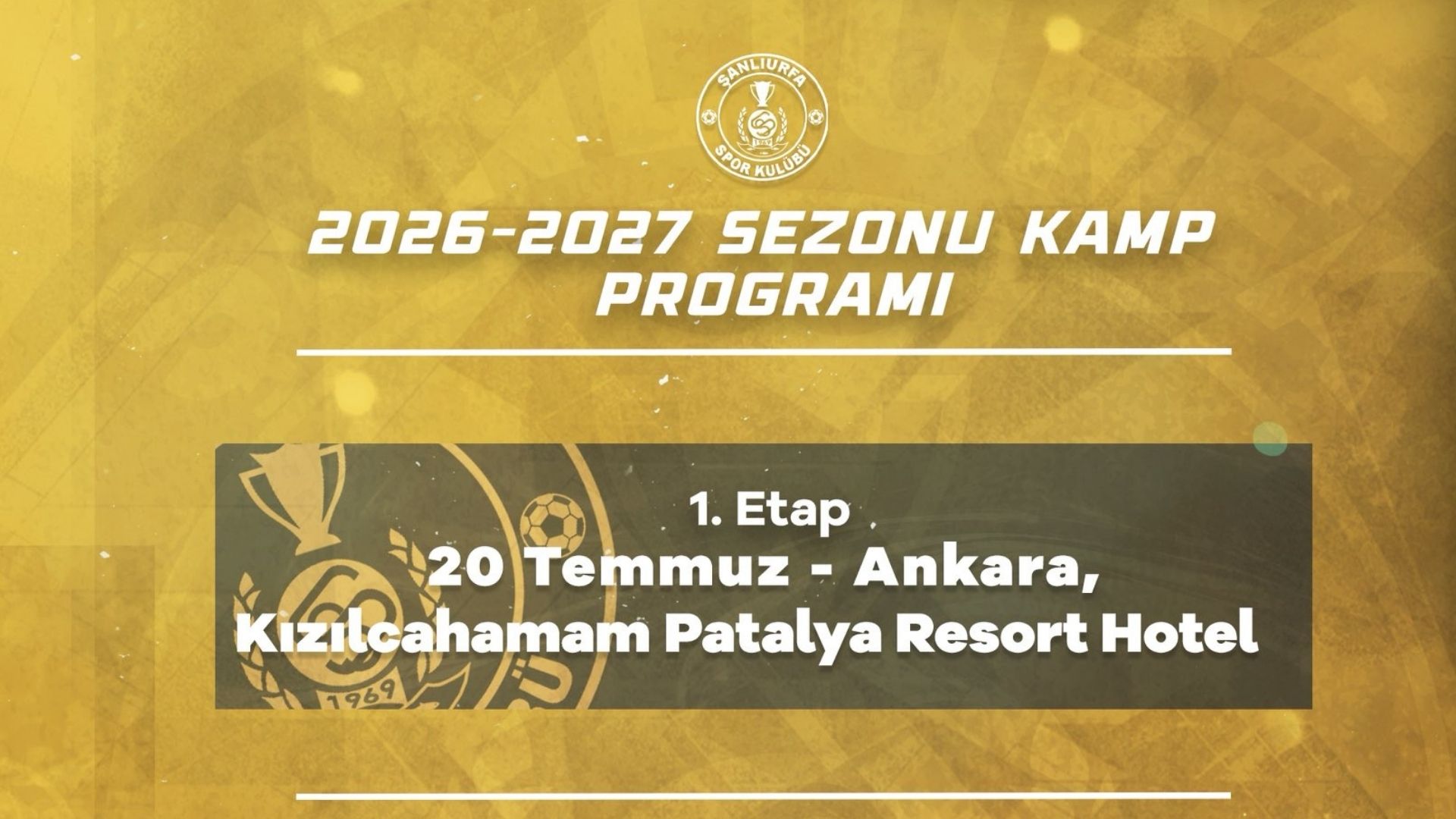 2026-2027 Sezonu Kamp Programımız Açıklandı