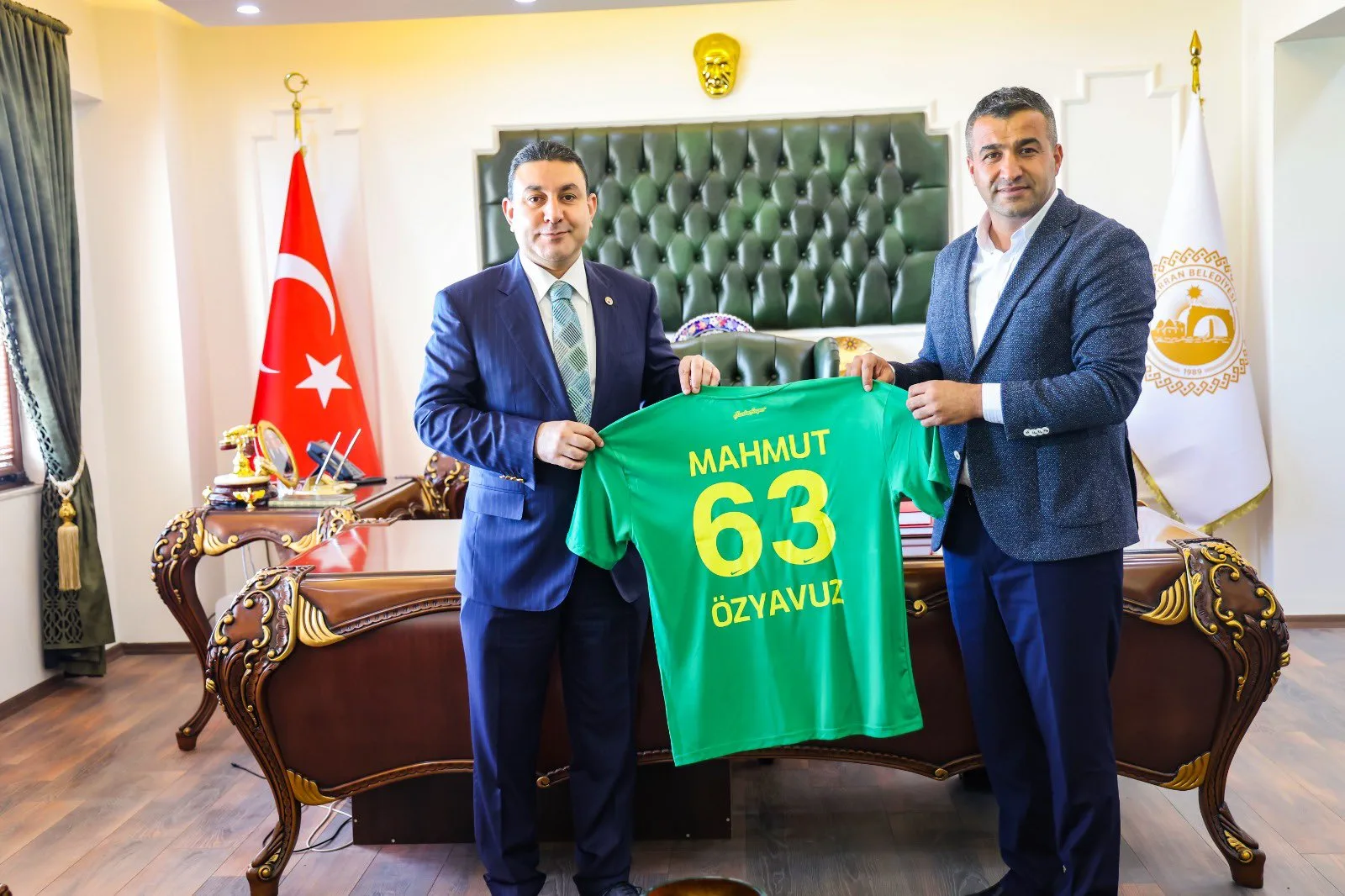 Yönetim Kurulumuzdan Harran Belediye Başkanımız Mahmut Özyavuz’a Ziyaret